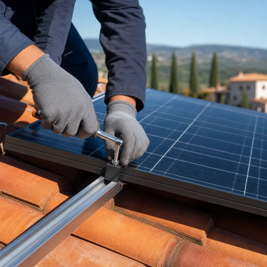 Installazione pannelli fotovoltaici