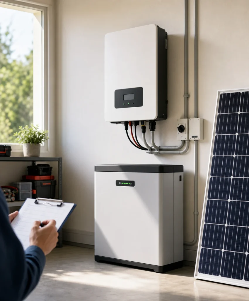 Guida a moduli inverter e batterie