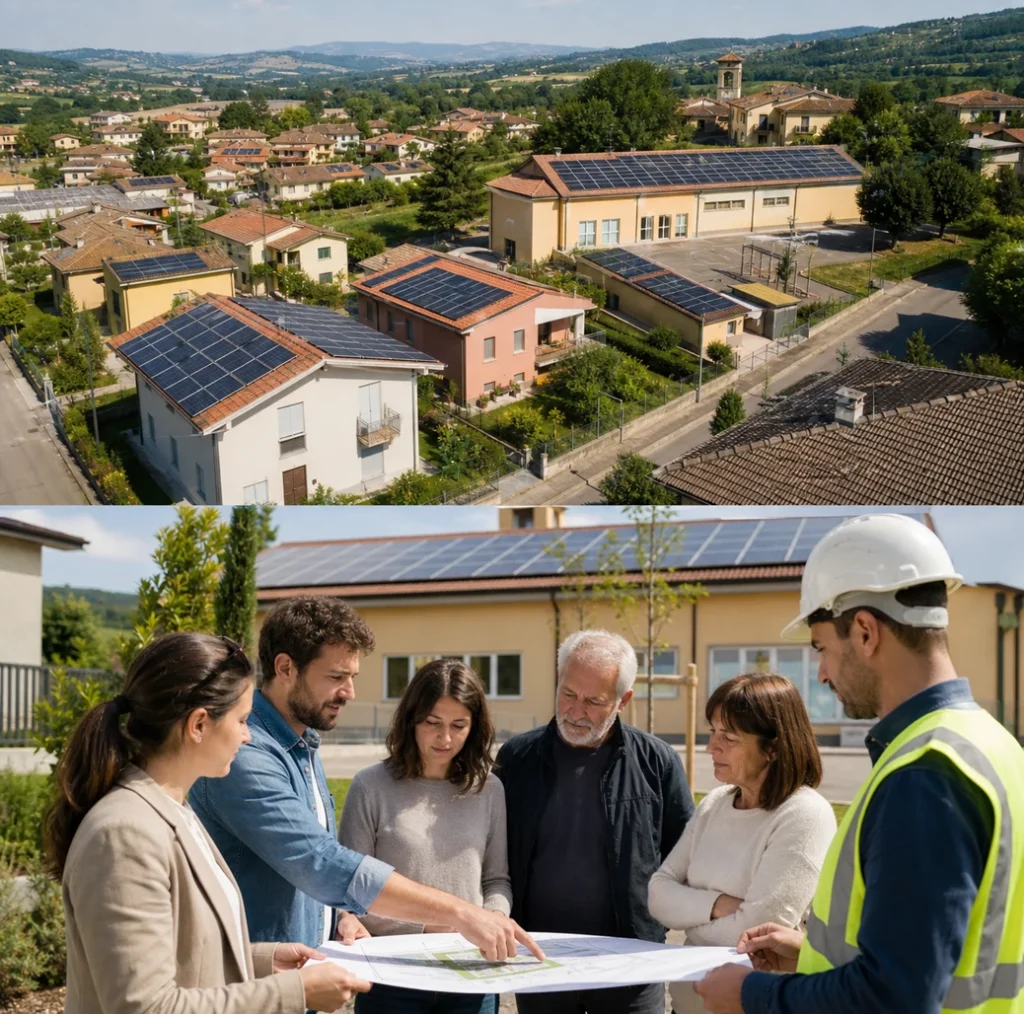 Comunità energetica con fotovoltaico condiviso